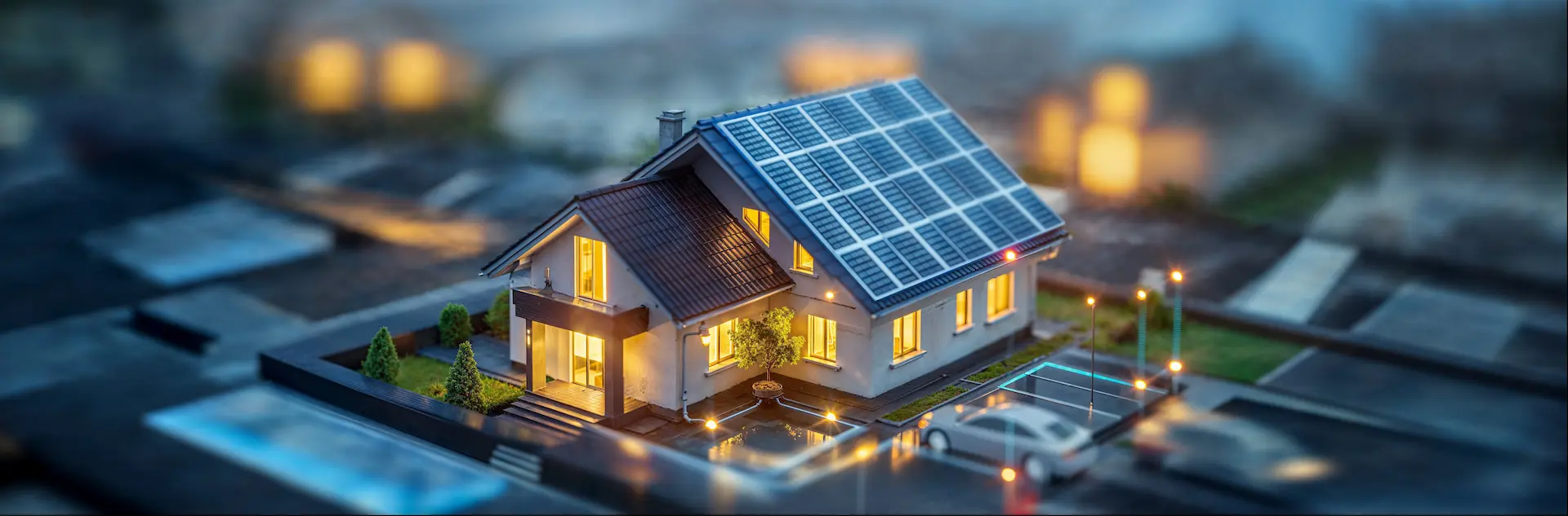 蓄電池、V2H（Vehicle to Home）、そしてオール電化のサービスの参考画像